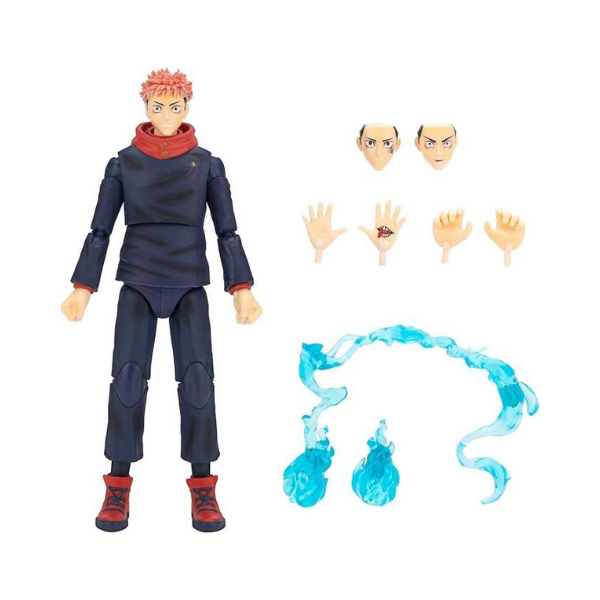 Total Anime Jujutsu Kaisen Yuji Itadori Action Figure – 6.5" Poseable