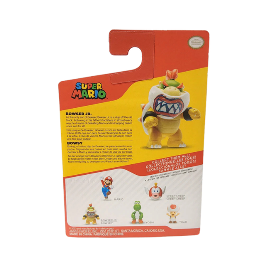 Jakks Pacific Super Mario 2.5" Bowser Jr. Bowsy Mini Action Figure