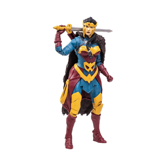 McFarlane Toys DC Multiverse Wonder Woman Endless Winter Frost King Build-A-Figure 7-Inch Action Figure