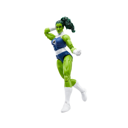 Marvel Legends Fantastic Four Retro Collection She-Hulk 6-Inch Action Figure with Accessories