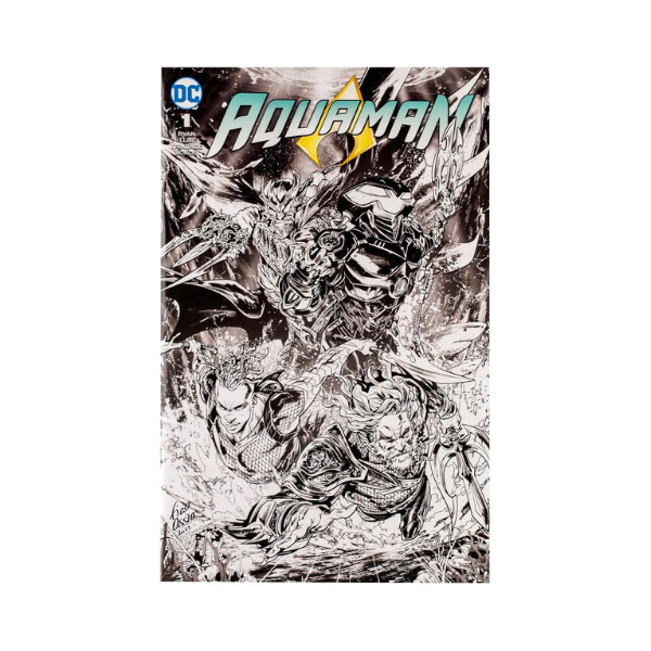 DC Multiverse Black Manta Page Punchers Gold Label 7" Figure