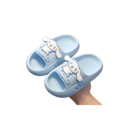 Cinnamoroll Big Smile Slides – Light Blue Eva Sandals Women 5.5–6