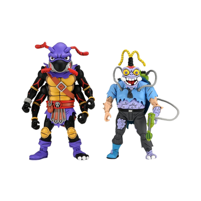 NECA Teenage Mutant Ninja Turtles Antrax & Scumbug 7-Inch Action Figure 2-Pack TMNT