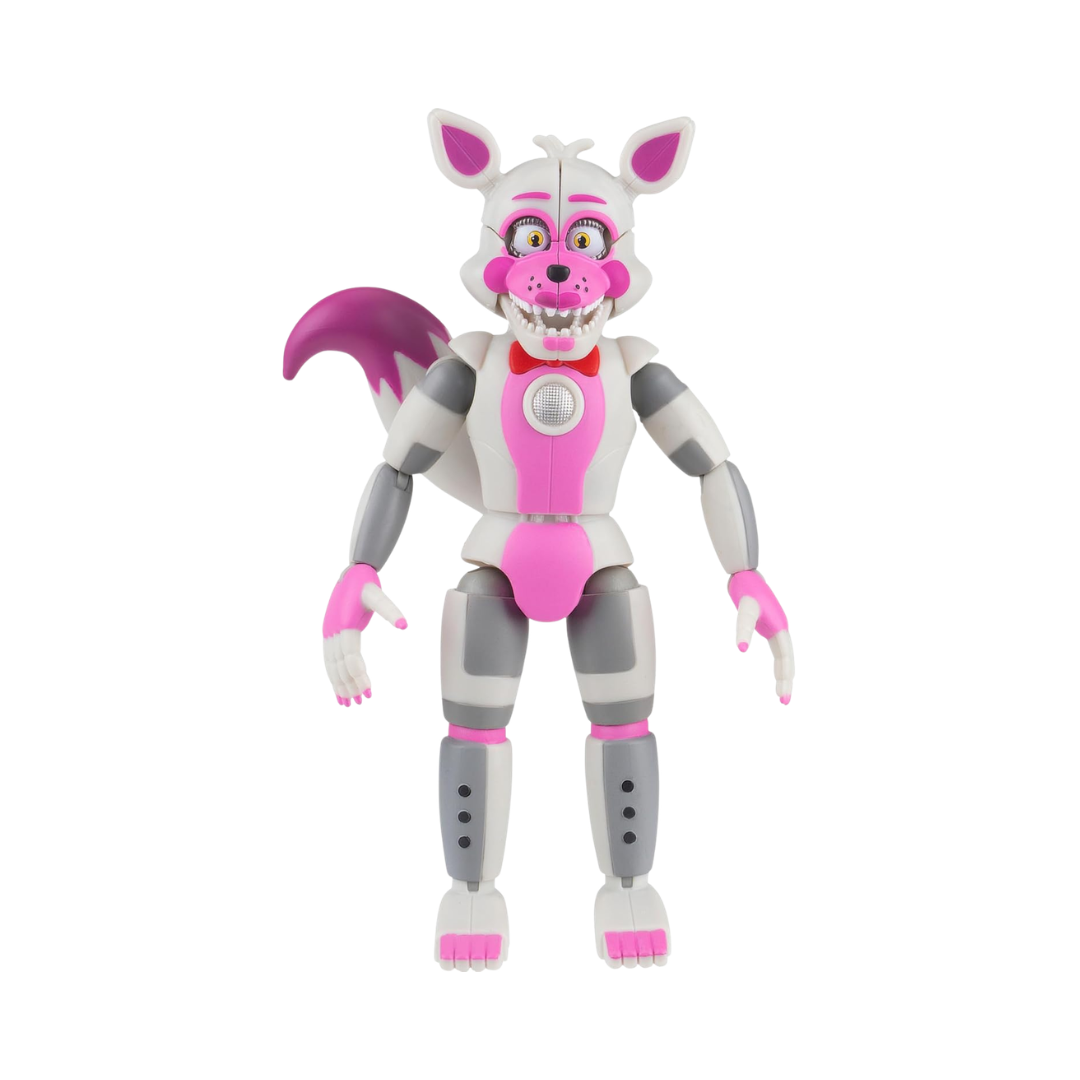 Jazwares FNAF Funtime Foxy 5-Inch Figure Glow Eyes Jumpscare FNF0122