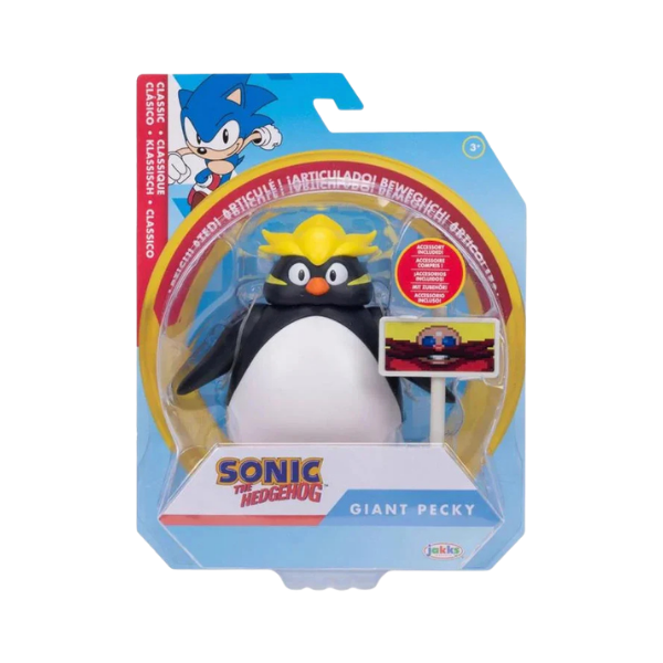 Sonic the Hedgehog – Giant Pecky Figure (Classic Series) by JAKKS Pacific