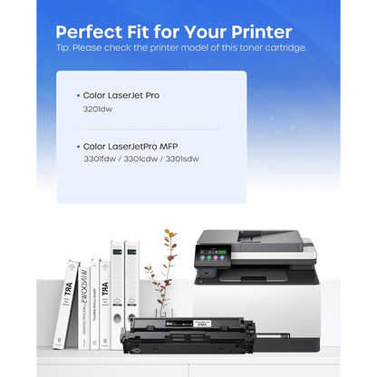 belietop 218X Toner 4-Pack for HP 3201dw 3301cdw 3301fdw 3301sdw