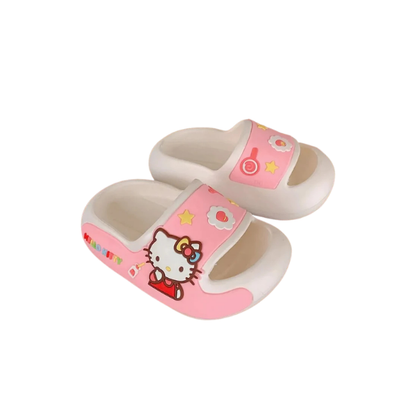 Hello Kitty Candy Cloud Slides – Soft EVA Sandals Women’s 7.5–9