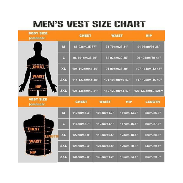 CaiQiXuan Heated Vest – 8-Zone Warmth with 10000mAh Battery, Down & Feather