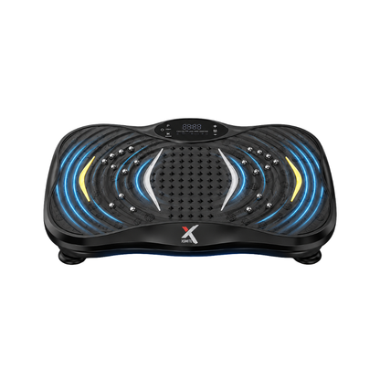 XSMITE Vibration Plate Exercise Machine - 220 Speeds + 21-Piece Accessory Set