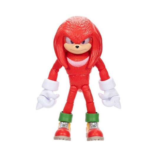 Sonic 3 Movie 5-Inch Knuckles Action Figure – Articulated Toy for Kids