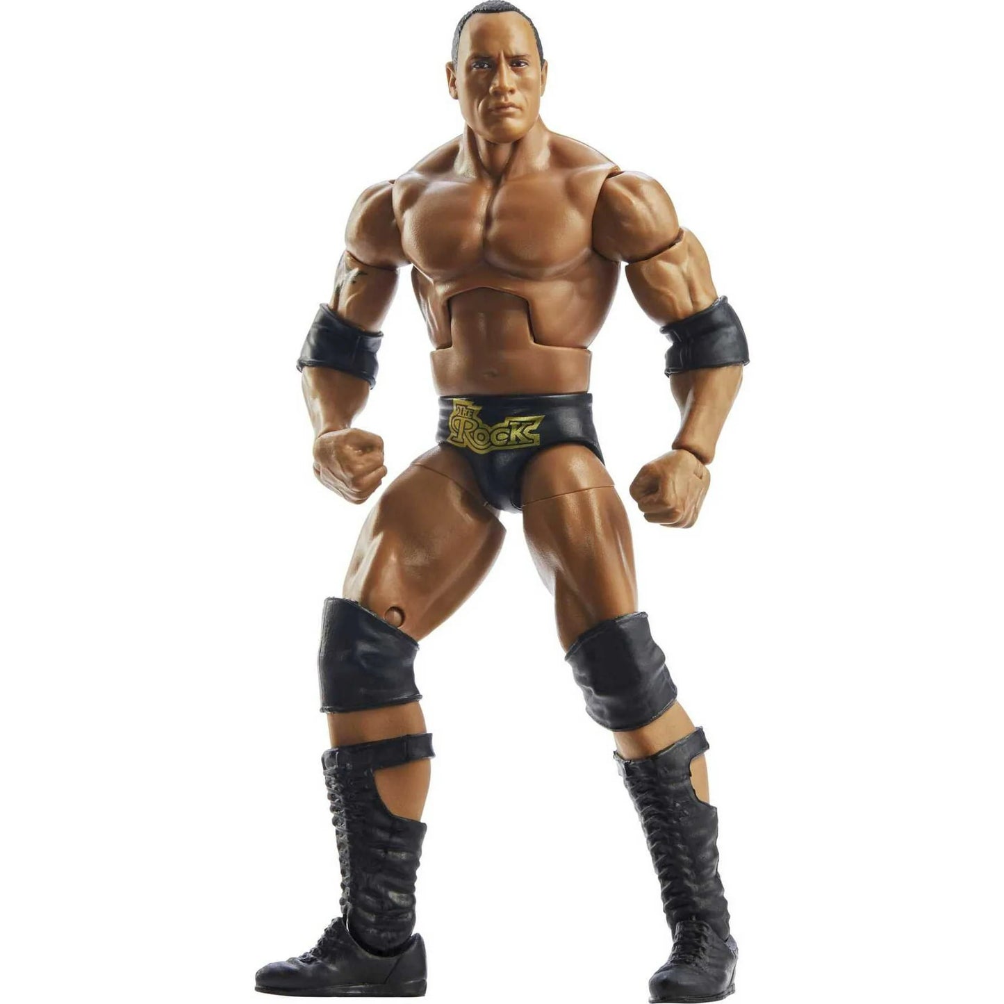 WWE Elite The Rock 6” WrestleMania Action Figure with Accessories