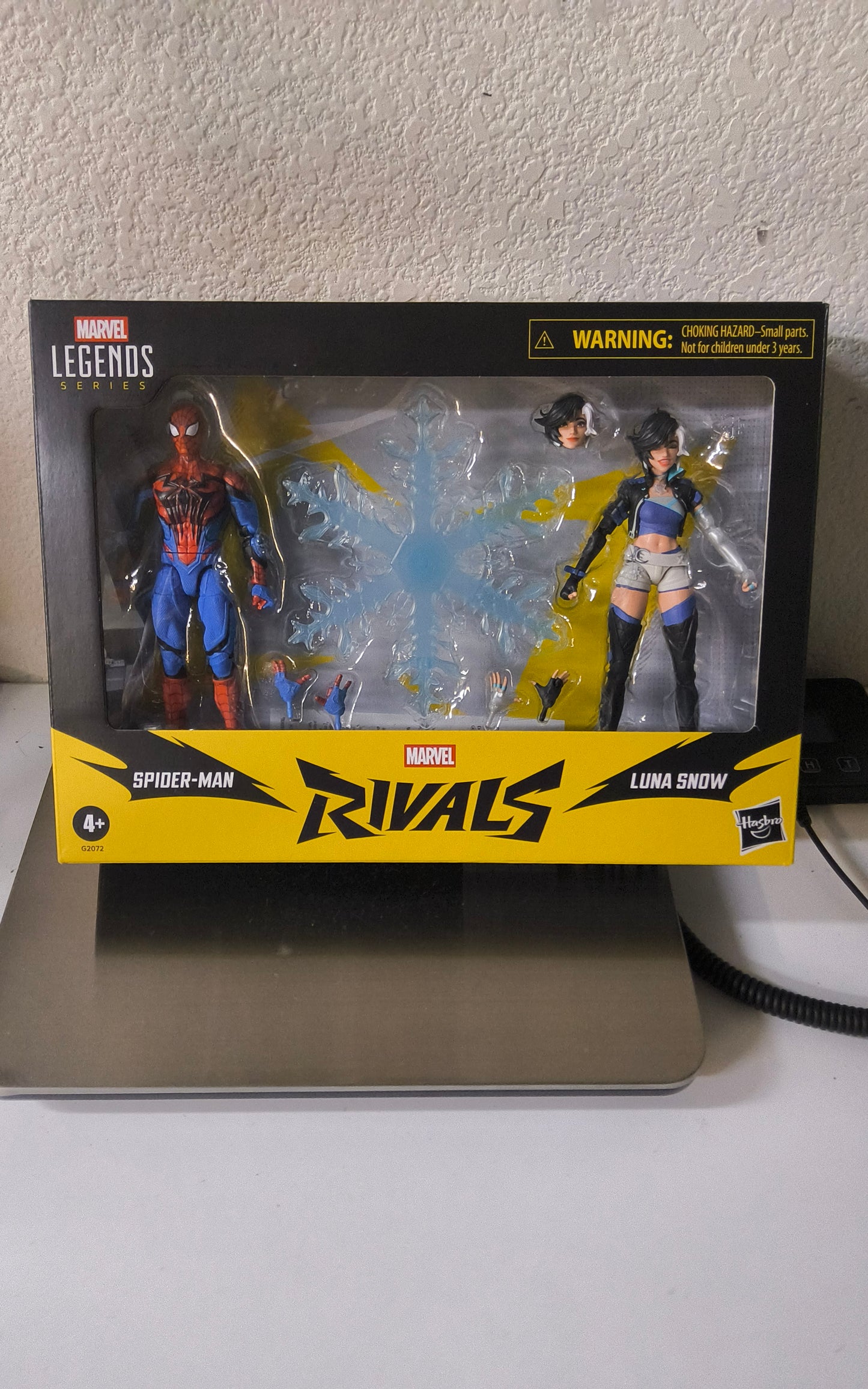 Hasbro Marvel Legends Rivals Spider-Man and Luna Snow Two-Pack