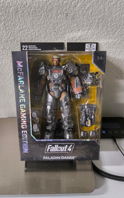 McFarlane Gaming Edition Fallout 4 Paladin Danse T60 Power Armor 7 Inch Action Figure