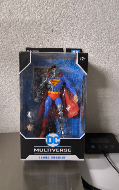 DC Multiverse Cyborg Superman (Revenge of the Green Lanterns) 7 Inch Figure
