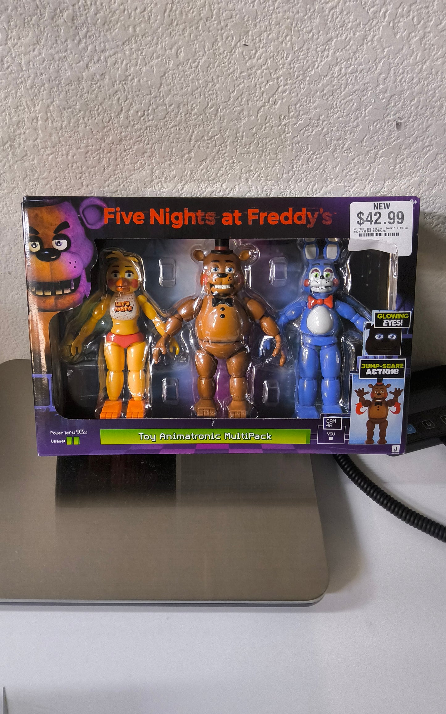 Jazwares Five Nights at Freddy’s 2 Toy Freddy Bonnie Chica 3-Figure Set