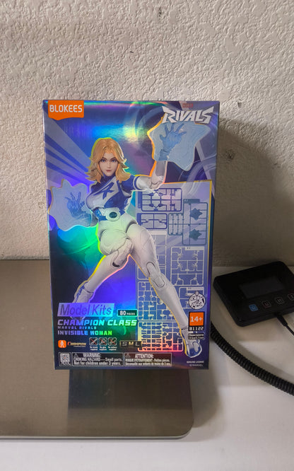 BLOKEES Marvel Rivals Invisible Woman Champion Class 80-Piece Model Kit