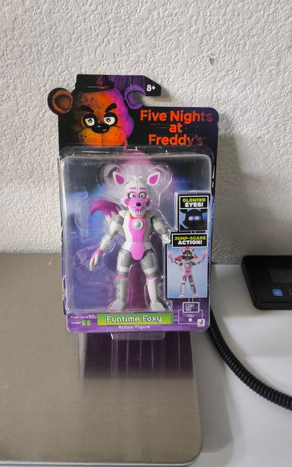 Jazwares FNAF Funtime Foxy 5-Inch Figure Glow Eyes Jumpscare FNF0122