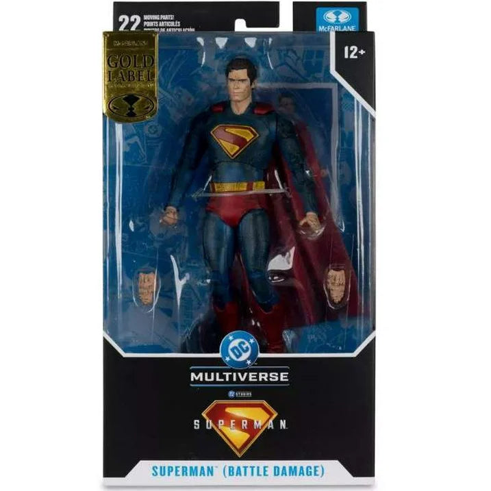 McFarlane DC Multiverse Superman 7" Action Figure – Battle Damage Edition