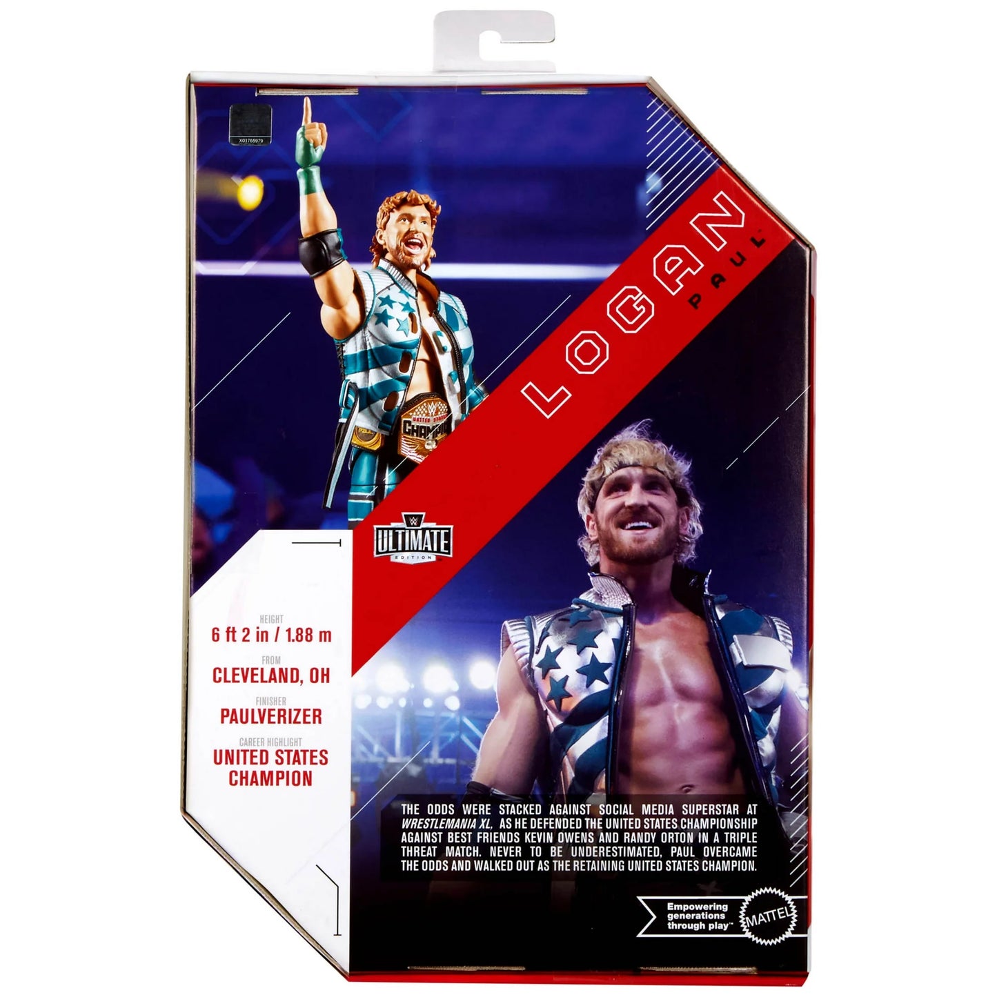 WWE Ultimate Edition Logan Paul 6-Inch Action Figure & Accessories Set