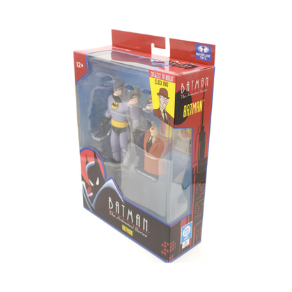 McFarlane DC Multiverse Batman The Animated Series Batman Gray Suit Build-A-Figure Clock King Figure 6in