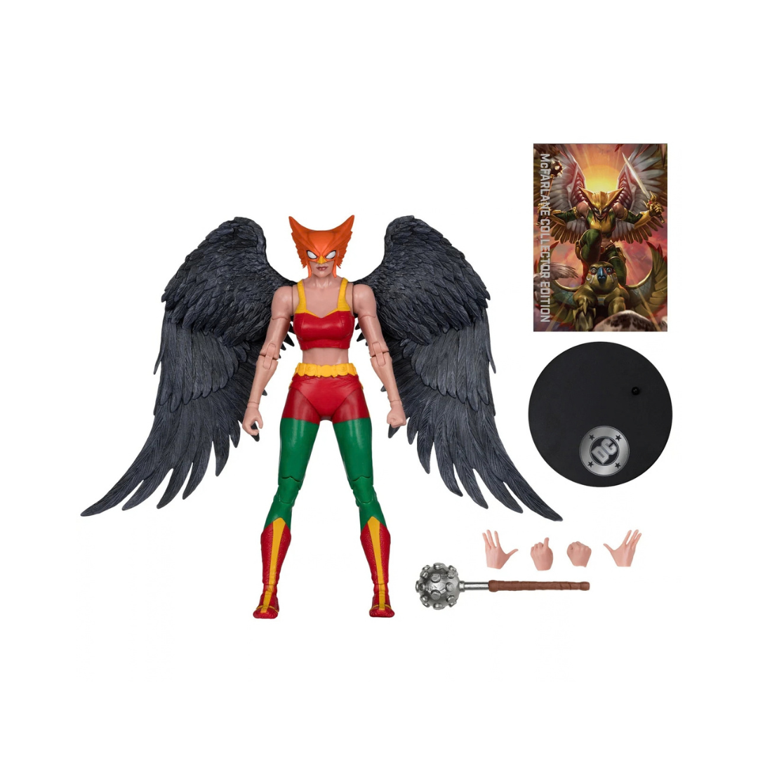 McFarlane DC Multiverse Hawkgirl Platinum Edition Collector #63 7in Figure