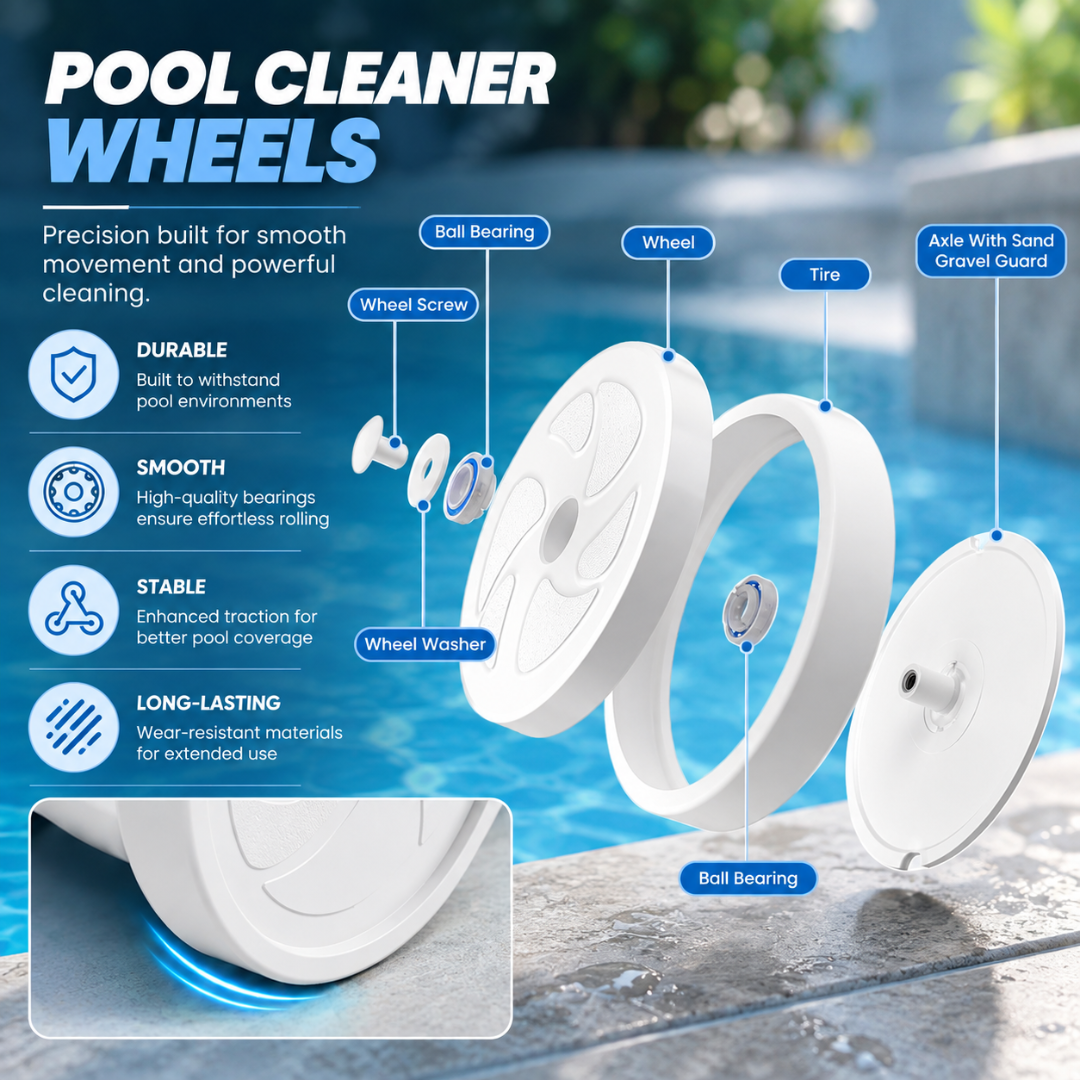 MAKHOON Complete Rebuild Kit for Polaris Zodiac 280 Pool Cleaner – Select 180 Compatibility