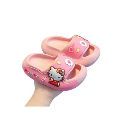 Hello Kitty Sweet Dreams Slides – Pink Eva Sandals Women 7.5–8