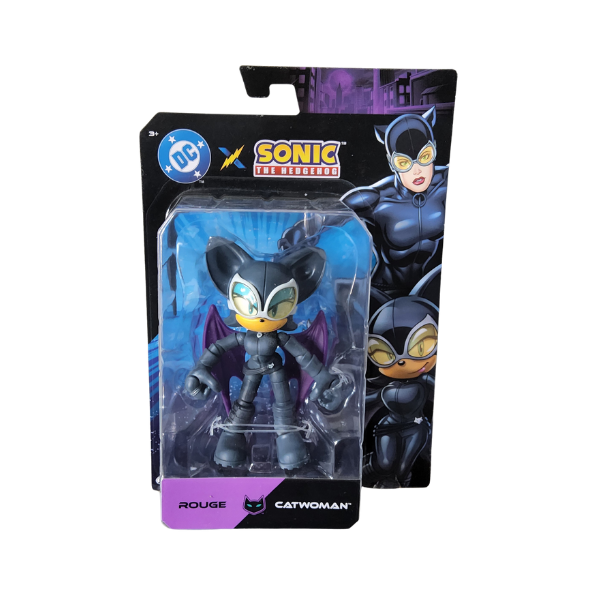 Jakks Pacific DC x Sonic the Hedgehog Rouge as Catwoman 5-Inch Action Figure
