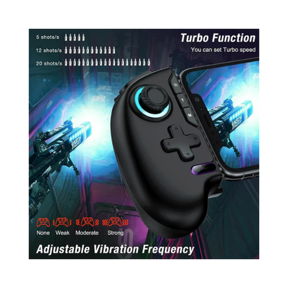 AXYBCOOL Mobile Wireless Game Controller with Hall Joystick RGB