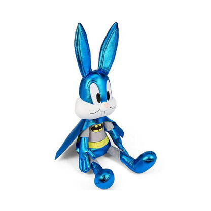 Kidrobot Looney Tunes Bugs Bunny as Batman 13-Inch Metallic Plush Collectible