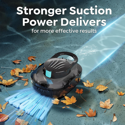 BRINBO S1 Pro Cordless Robotic Pool Cleaner – 130-Minute Runtime, Midnight Black