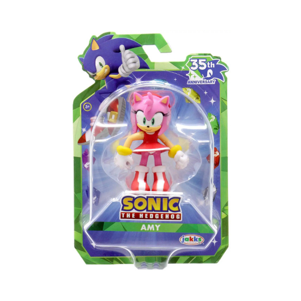 Jakks Sonic the Hedgehog 35th Anniversary Amy 2.5-Inch Mini Figure