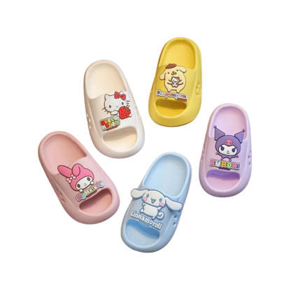 Cinnamoroll Big Smile Slides – Light Blue Eva Sandals Women 5.5–6