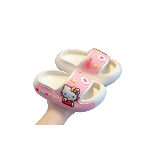 Hello Kitty Candy Cloud Slides – Soft EVA Sandals Women’s 7.5–9