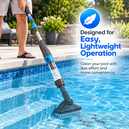Aspirador de pó portátil para piscina YSMJ 2161 – Limpeza leve e potente