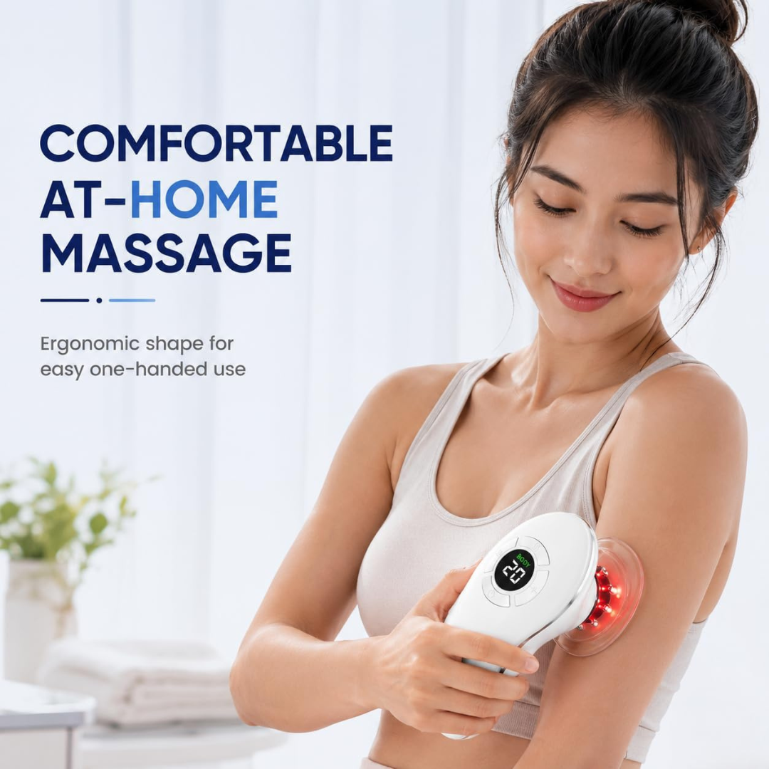 GALAXY GLOW 5-in-1 Body Sculpting Cupping Massager with Red Light