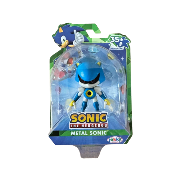 Sonic 35th Anniversary Metal Sonic 2.5" Mini Figure Jakks Pacific Collectible