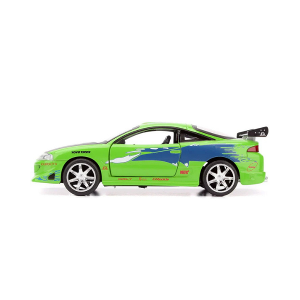 Jada 1/32 Scale Brian’s Mitsubishi Lancer Evolution VII Diecast Car – Green