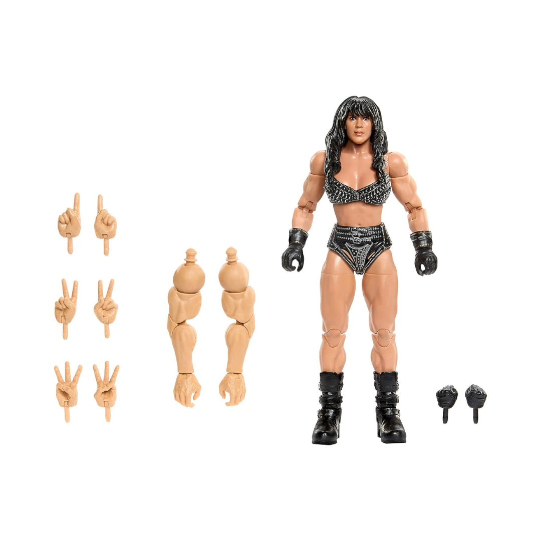 WWE Elite Collection SummerSlam Chyna Mattel action figure with Build-A-Figure part