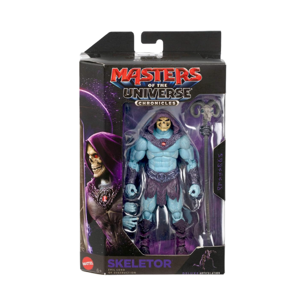 Masters of the Universe Chronicles Skeletor Evil Lord of Destruction Deluxe Articulation Action Figure