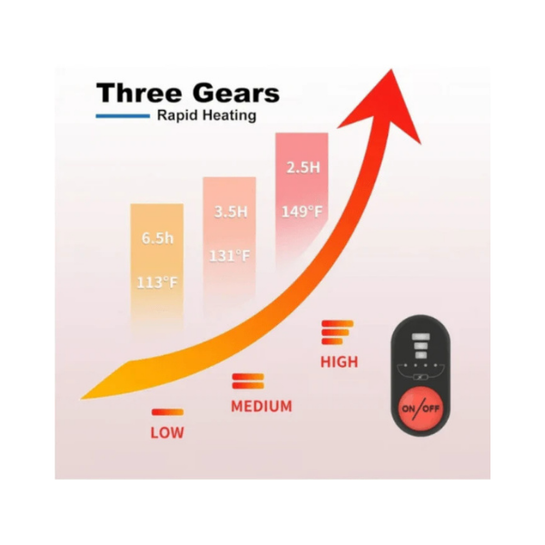 DINSVTA Heated Gloves Unisex Winter Skiing Carbon Fiber Rechargeable