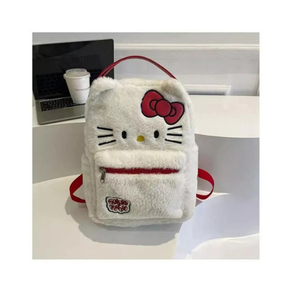 HZARTEWE Plush Backpack Bundle – Cute Kids & Adults School Travel Bag