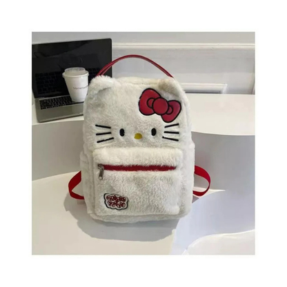 HZARTEWE Plush Backpack Bundle – Cute Kids & Adults School Travel Bag