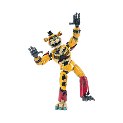 Five Nights at Freddy’s Endo-Series 6-Inch Glamrock Endo Figure – Freddy & Shattered Freddy