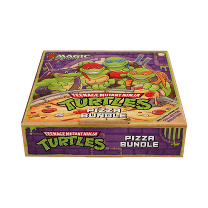 Magic The Gathering x TMNT Pizza Bundle Sealed Box Set – Collector Cards Limited Edition