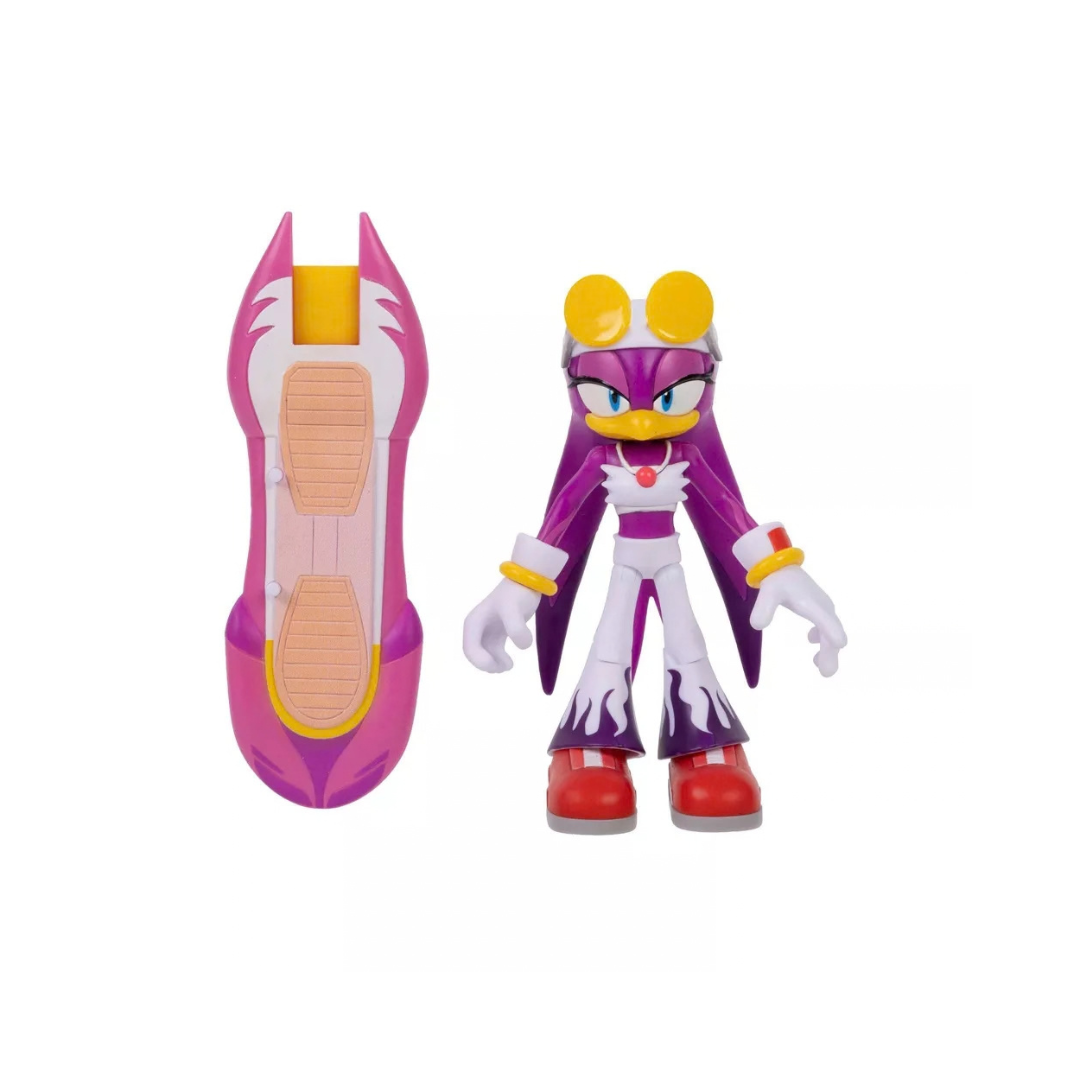 Sonic 35th Anniversary Wave the Swallow 4in Figure Type-W Board JAKKS Pacific