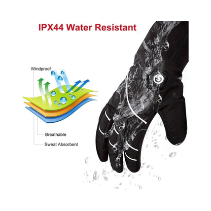 Day Wolf Heated Glove Liners with Rechargeable Batteries for Winter Sports