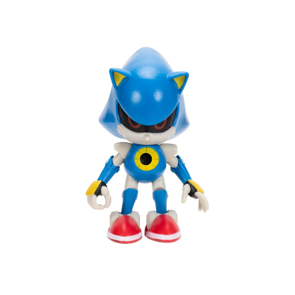 Sonic 35th Anniversary Metal Sonic 4-Inch Figure with Goal Post by Jakks