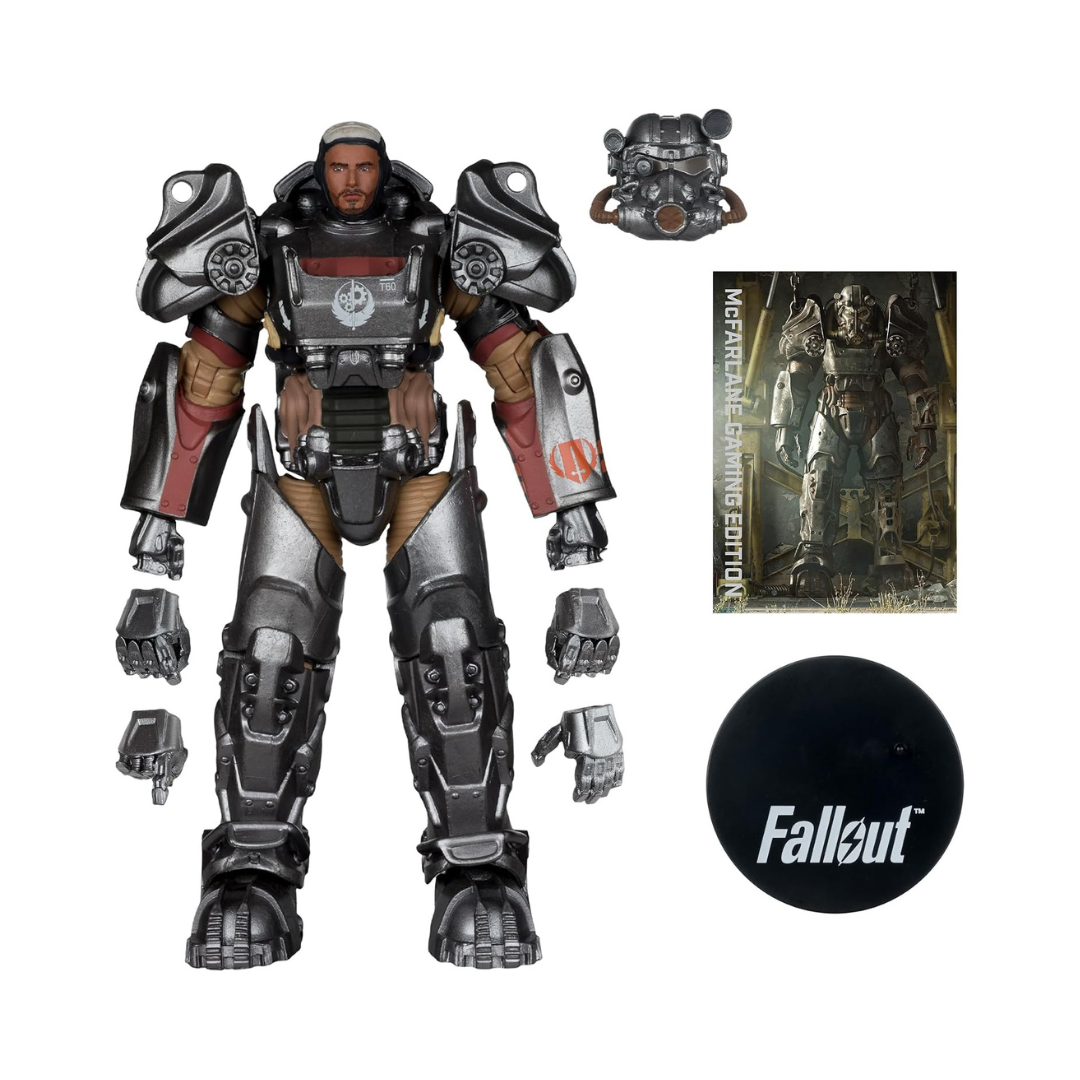 McFarlane Gaming Edition Fallout 4 Paladin Danse T60 Power Armor 7 Inch Action Figure
