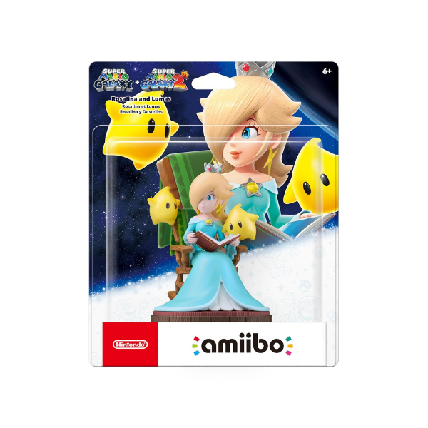 Nintendo Amiibo Rosalina & Lumas Super Mario Galaxy Figure
